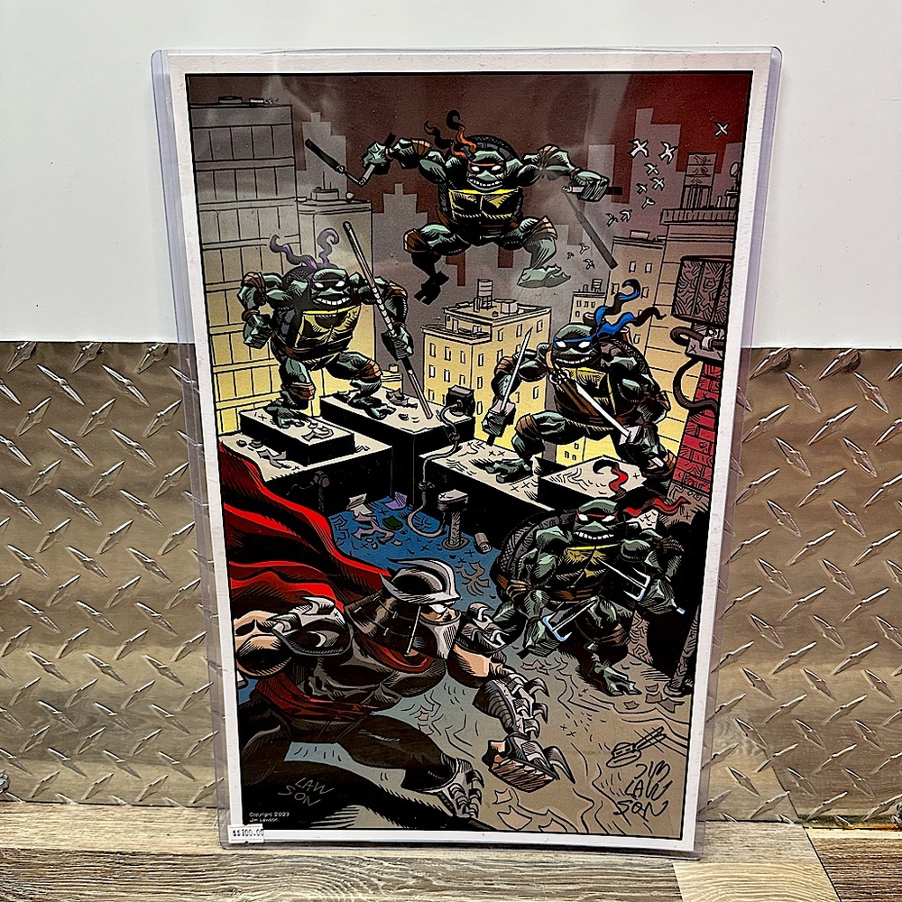 Autographed COMICON TMNT Print